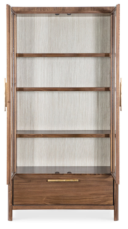 Hooker Furniture - Eleana Display Cabinet - Medium Wood - 7252-75906-85 view 7