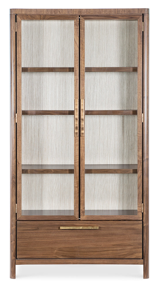 Hooker Furniture - Eleana Display Cabinet - Medium Wood - 7252-75906-85 view 9