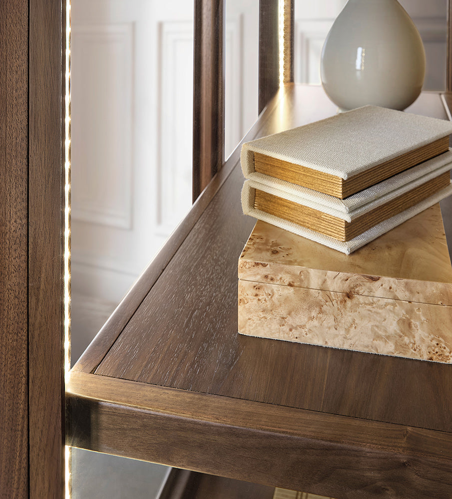 Hooker Furniture - Eleana Display Cabinet - Medium Wood - 7252-75906-85 view 11