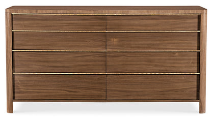 Hooker Furniture - Eleana Eight Drawer Dresser - Medium Wood - 7252-90202-85 view 3