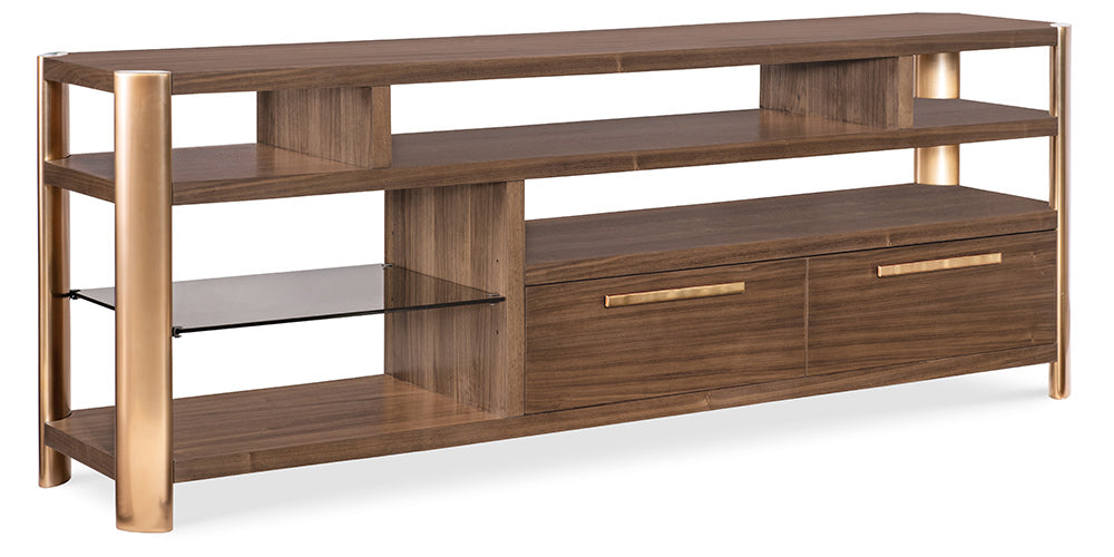 Hooker Furniture - Eleana Entertainment Console - Medium Wood - 7252-55484-85 view 1