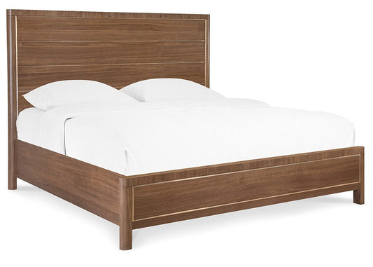Hooker Furniture - Eleana Queen Panel Bed - Medium Wood - 7252-90350-85 view 2