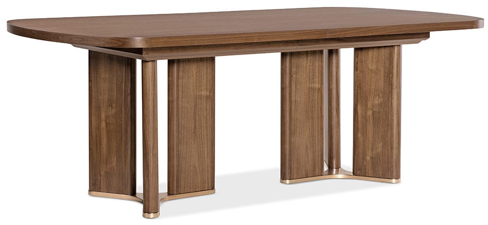 Hooker Furniture - Eleana Rectangle Dining Table with Two 20-inch Leaves - Medium Wood - 7252-75200-85 view 2