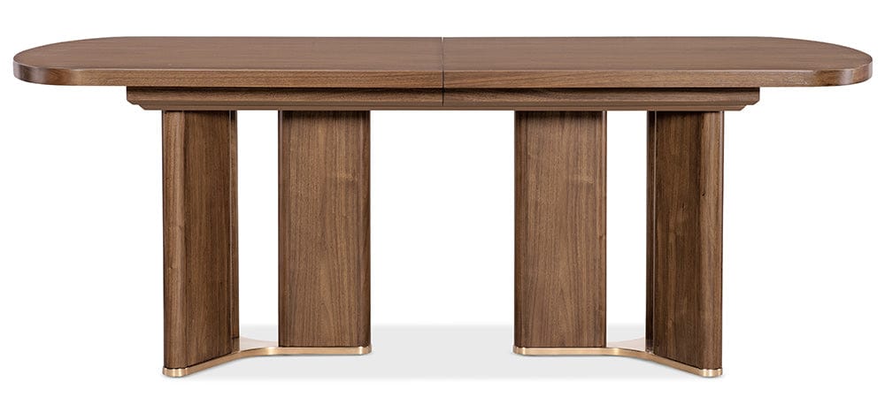 Hooker Furniture - Eleana Rectangle Dining Table with Two 20-inch Leaves - Medium Wood - 7252-75200-85 view 3