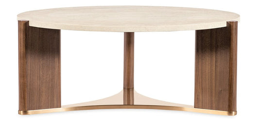 Hooker Furniture - Eleana Round Cocktail Table - Medium Wood - 7252-80111-85 view 2