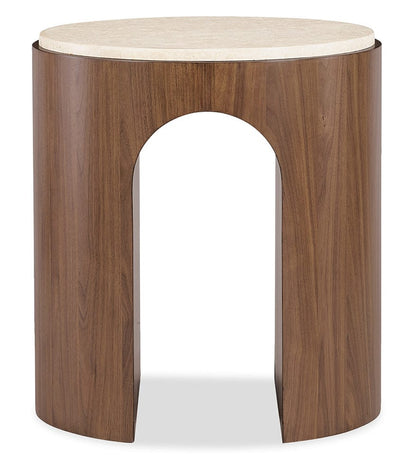 Hooker Furniture - Eleana Round End Table - Medium Wood - 7252-80116-85 view 3