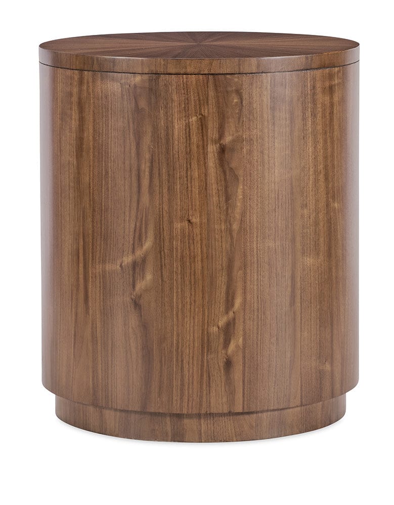 Hooker Furniture - Eleana Round Nightstand - Medium Wood - 7252-90215-85 view 3