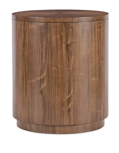 Hooker Furniture - Eleana Round Nightstand - Medium Wood - 7252-90215-85 view 3