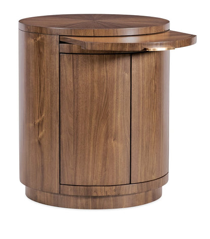 Hooker Furniture - Eleana Round Nightstand - Medium Wood - 7252-90215-85 view 5