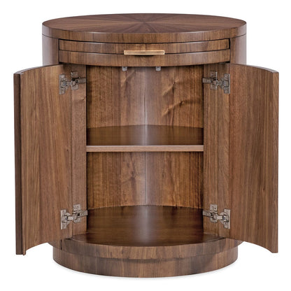 Hooker Furniture - Eleana Round Nightstand - Medium Wood - 7252-90215-85 view 6