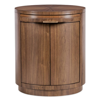 Hooker Furniture - Eleana Round Nightstand - Medium Wood - 7252-90215-85 view 7