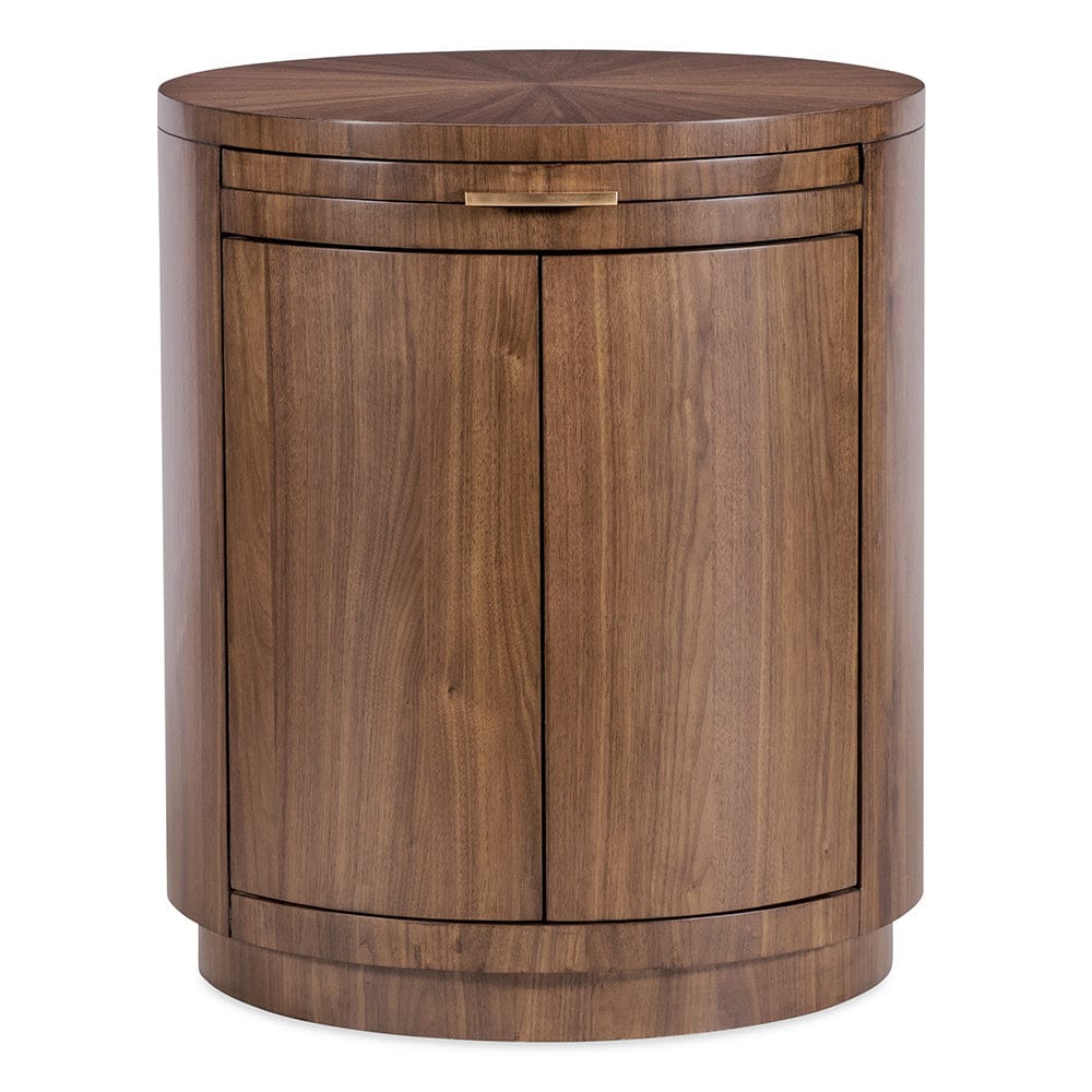 Hooker Furniture - Eleana Round Nightstand - Medium Wood - 7252-90215-85 view 8