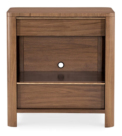 Hooker Furniture - Eleana Two Drawer Nightstand - Medium Wood - 7252-90116-85 view 3