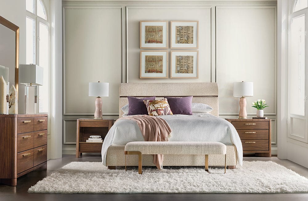 Hooker Furniture - Eleana Upholstered King Panel Bed - Beige - 7252-90866-85 view 5