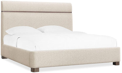 Hooker Furniture - Eleana Upholstered Queen Panel Bed - Beige - 7252-90850-85 view 2