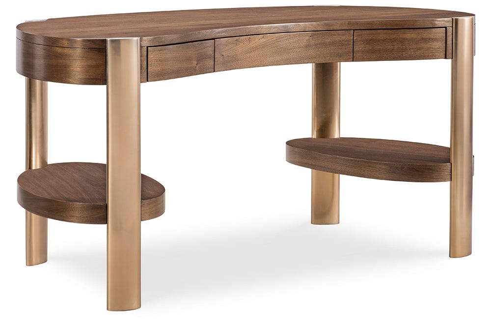 Hooker Furniture - Eleana Writing Desk - Medium Wood - 7252-10458-85 view 2