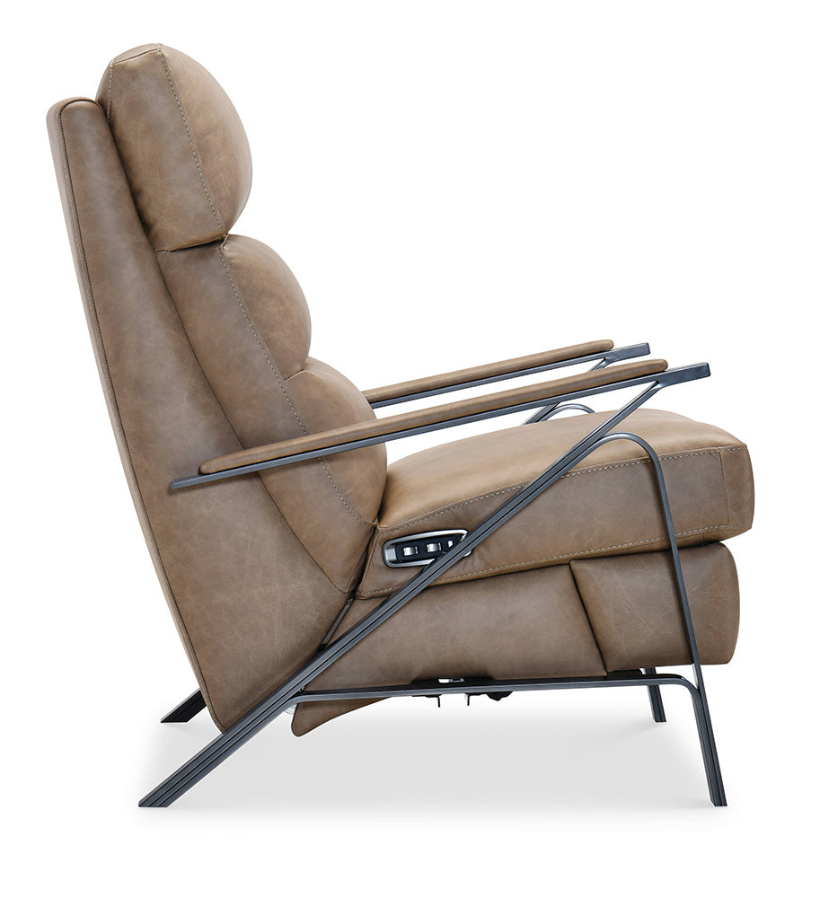 Hooker Furniture - Elixir Power Recliner with Power Headrest - Brown - RC425-PH-084 view 6