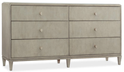 Hooker Furniture - Elixir Six-Drawer Dresser - 5990-90002-LTWD veiw 1