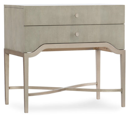 Hooker Furniture - Elixir Two-Drawer Nightstand - 5990-90016-LTWD veiw 1
