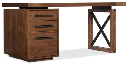 Hooker Furniture - Elon Desk Pedestal - 1650-10246-MWD veiw 2