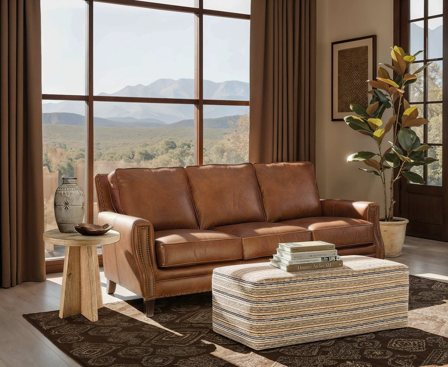 Hooker Furniture - Exton Stationary Sofa - SS387-03-087 veiw 2