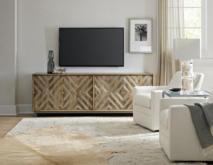 Hooker Furniture - Four - Door Entertainment Console - 5649-55486-MWD veiw 3