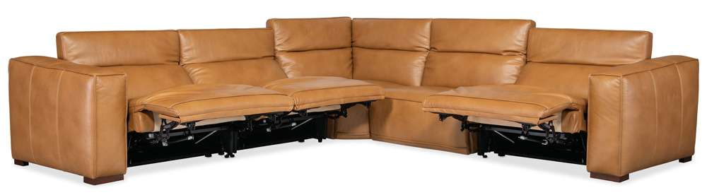 Hooker Furniture - Fresco 5 Seat Power Recline Sectional - SS404-5PC3-080 veiw 3