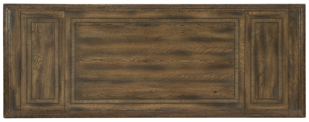 Hooker Furniture - Hill Country Balcones 60in Friendship Table w/2-12in Leaves - 5960-75206-BRN veiw 2