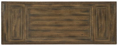 Hooker Furniture - Hill Country Balcones 60in Friendship Table w/2-12in Leaves - 5960-75206-BRN veiw 2