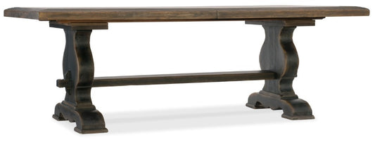 Hooker Furniture - Hill Country Bandera 86in Table w/2-18in Leaves - 5960-75200-BRN veiw 1