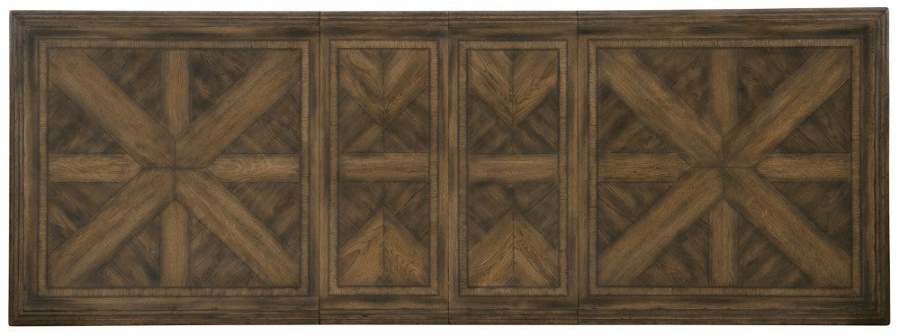 Hooker Furniture - Hill Country Bandera 86in Table w/2-18in Leaves - 5960-75200-BRN veiw 2