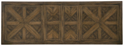 Hooker Furniture - Hill Country Bandera 86in Table w/2-18in Leaves - 5960-75200-BRN veiw 2