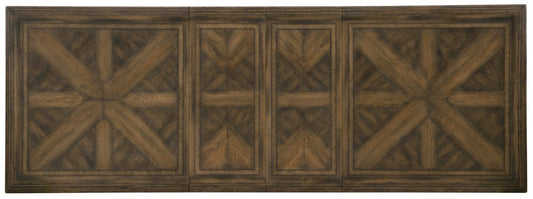 Hooker Furniture - Hill Country Bandera 86in Table w/2-18in Leaves - 5960-75200-BRN veiw 2