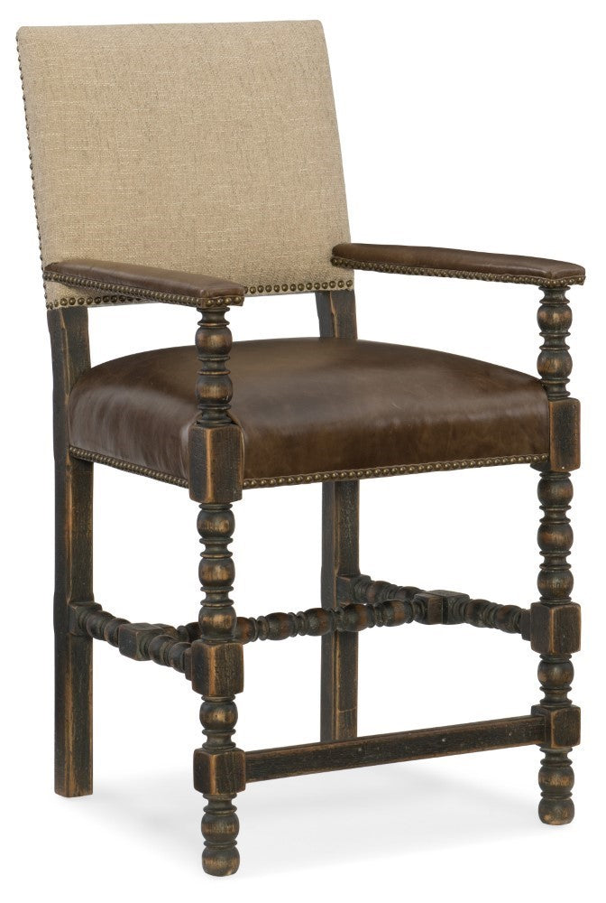 Hooker Furniture - Hill Country Comfort Counter Stool - 5960-25350-BLK veiw 1