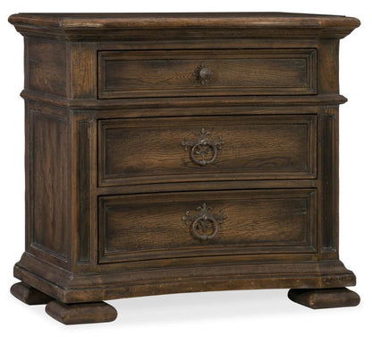 Hooker Furniture - Hill Country Elmendorf Three-Drawer Nightstand - 5960-90016-MULTI veiw 1