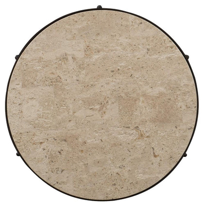 Hooker Furniture - Hill Country Luckenbach Metal and Stone End Table - 5960-80113-MTL veiw 2