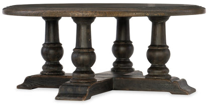 Hooker Furniture - Hill Country Medina Round Cocktail Table - 5960-80111-MULTI veiw 1