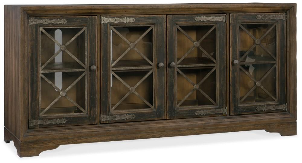 Hooker Furniture - Hill Country Pipe Creek Bunching Media Console - 5960-55476-MULTI_CLOSEOUT veiw 1