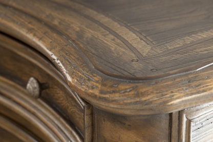 Hooker Furniture - Hill Country St. Hedwig Executive Desk - 5960-10563-MULTI veiw 4