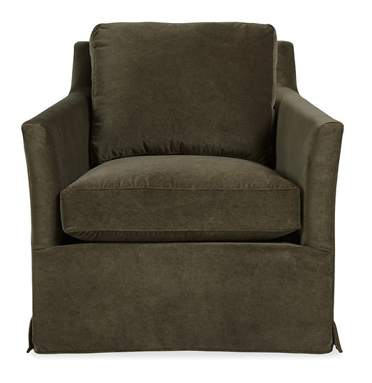 Hooker Furniture - Isley Swivel Chair in Chocolate - HFCX-1655-009-HD40000-88 view 2
