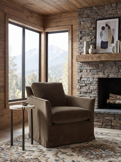Hooker Furniture - Isley Swivel Chair in Chocolate - HFCX-1655-009-HD40000-88 view 7