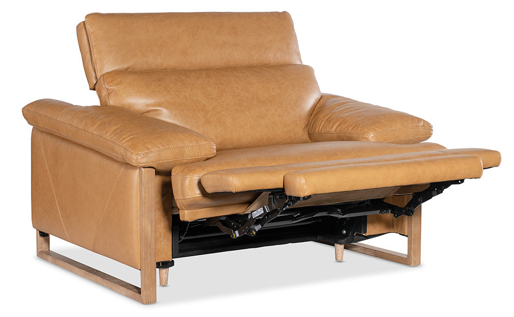 Hooker Furniture - Jericho Power Recliner with Power Headrest - Brown - SS461-PH1-087 view 4
