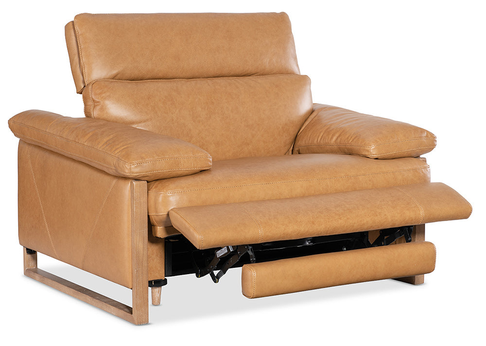 Hooker Furniture - Jericho Power Recliner with Power Headrest - Brown - SS461-PH1-087 view 5