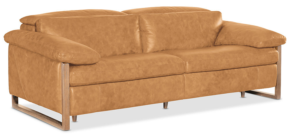 Hooker Furniture - Jericho Power Sofa with Power Headrest - Brown - SS461-PH025-087 view 1