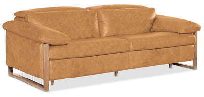Hooker Furniture - Jericho Power Sofa with Power Headrest - Brown - SS461-PH025-087 view 2