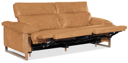 Hooker Furniture - Jericho Power Sofa with Power Headrest - Brown - SS461-PH025-087 view 4