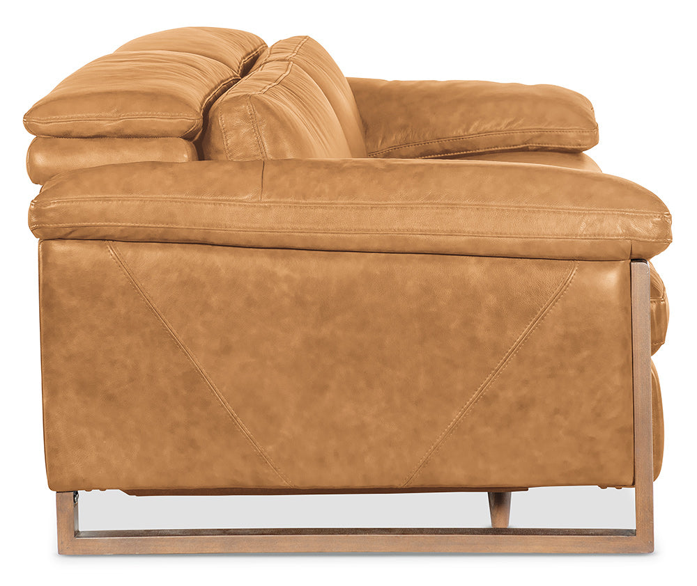 Hooker Furniture - Jericho Power Sofa with Power Headrest - Brown - SS461-PH025-087 view 6