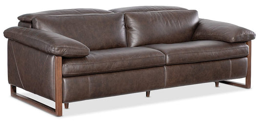 Hooker Furniture - Jericho Power Sofa with Power Headrest - Brown - SS461-PH025-089 view 2