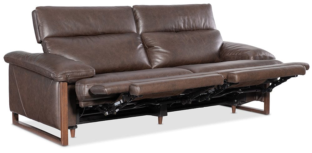 Hooker Furniture - Jericho Power Sofa with Power Headrest - Brown - SS461-PH025-089 view 4