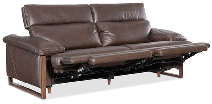 Hooker Furniture - Jericho Power Sofa with Power Headrest - Brown - SS461-PH025-089 view 4